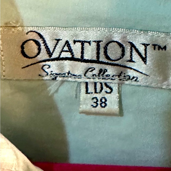 Ovation Signature Horse Show Long Sleeve Shirt 38 - Picture 2 of 3